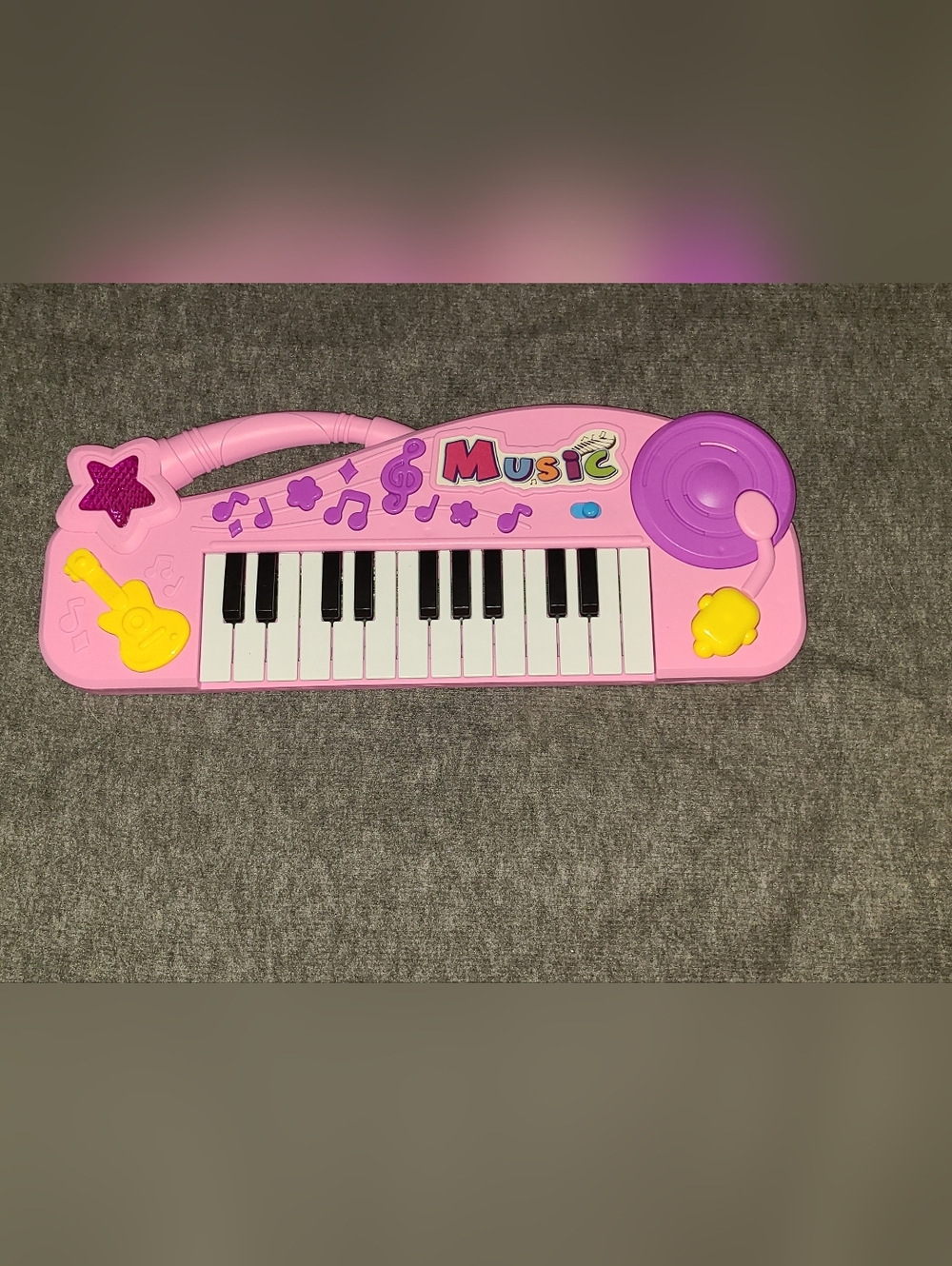 Pink Children's Kids Music & Art Educational Toy Keyboard 23 Keys Working